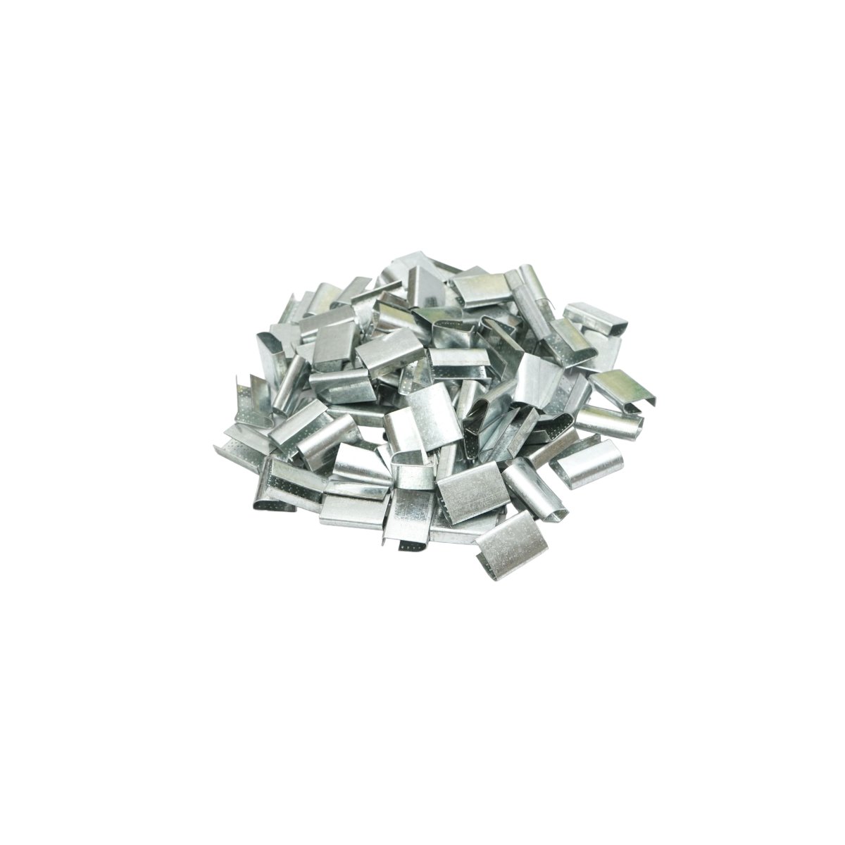 Capse metalice pentru banda PP/PET 19mm 800 buc